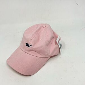 SOLD.Vineyard Vines Martha's Vineyard Hat Womens One Size Pink Whale Logo Cotton